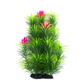 ΔΙΑΚΟΣΜΗΤΙΚΑ ΦΥΤΑ ΠΛΑΣΤΙΚΑ ΕΝΥΔΡΕΙΟΥ AQUARISTIC ΜΕ ΡΟΖ ΛΟΥΛΟΥΔΙΑ