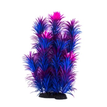 ΔΙΑΚΟΣΜΗΤΙΚΑ ΦΥΤΑ ΠΛΑΣΤΙΚΑ ΕΝΥΔΡΕΙΟΥ AQUARISTIC ΜΠΛΕ ΜΩB ROZ