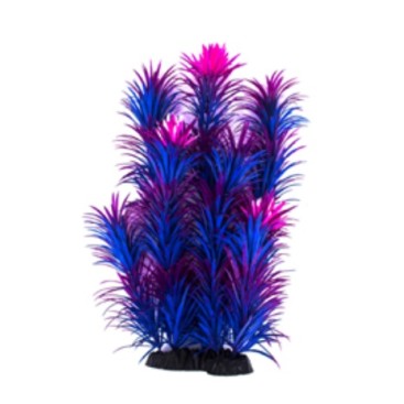 ΔΙΑΚΟΣΜΗΤΙΚΑ ΦΥΤΑ ΠΛΑΣΤΙΚΑ ΕΝΥΔΡΕΙΟΥ AQUARISTIC ΜΠΛΕ ΜΩB ROZ