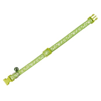 NOBBY ΠΕΡΙΛΑΙΜΙΟ ΓΑΤΑΣ HEART LIGHT GREEN