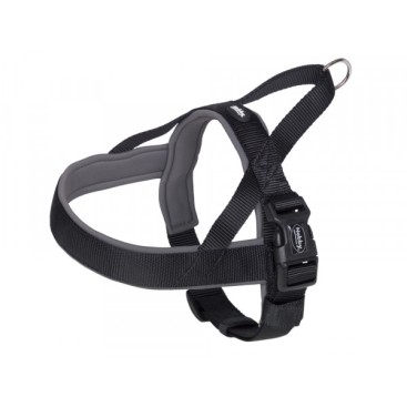NOBBY ΝΟΡΒΗΓΙΚΟ ΕΠΙΣΤΗΘΙΟ CLASSIC PRENO BLACK-GREY L:60-76cm+46cm, W:25/35mm
