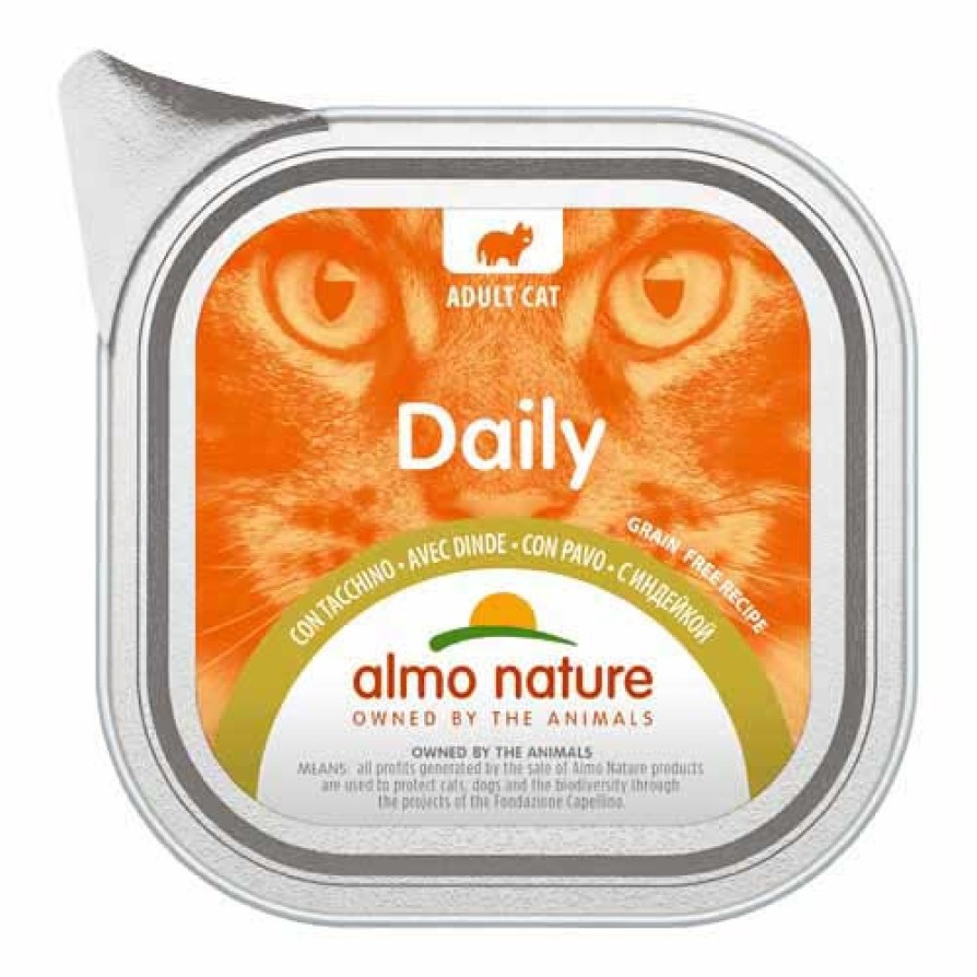 ALMO PFC DAILY Δίσκος 100gr με ΓΑΛΟΠΟΥΛΑ ALMO NATURE