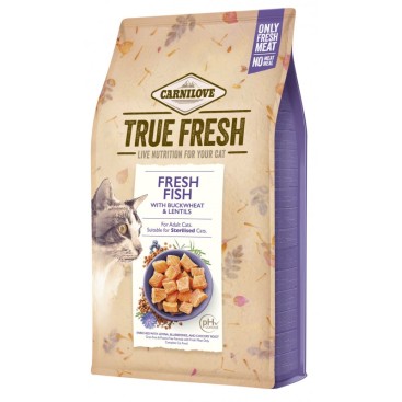 CARNILOVE CAT TRUE FRESH ADULT STERILISED FISH 1,8KG