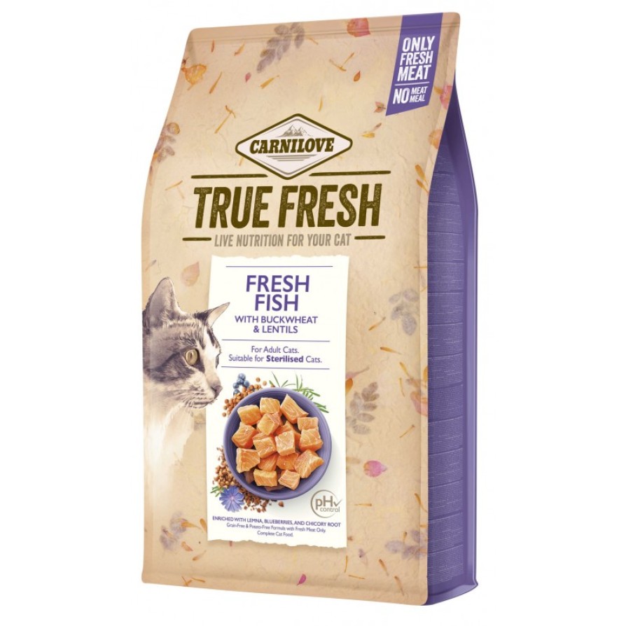 CARNILOVE CAT TRUE FRESH ADU STER.FISH 1.8KG CARNILOVE