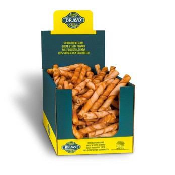 BRAVO TWISTED STICKS ΓΕΥΣΗ ΜΕΛΙ 12,5-15CM