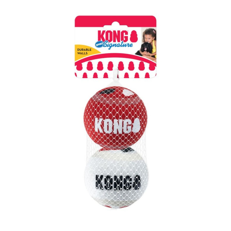 KONG SIGNAT SPORT BALLS 2PK LG KONG