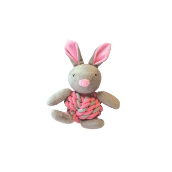 LITTLE RASCALS KNOTTIE BUNNY PINK