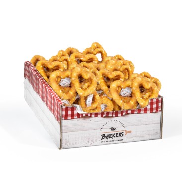 THE BARKERS BBQ CHICKEN HEART DONUT 13CM 130GR