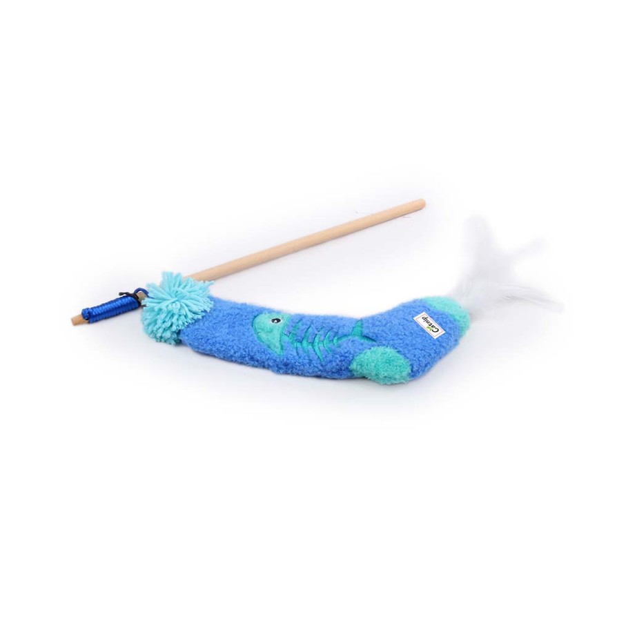 AFP Παιχνίδι Γάτας Sock Wand Fish AFP