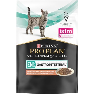 PURINA PPVD FELINE EN Κομματάκια σε σάλτσα Σολομός 85GR