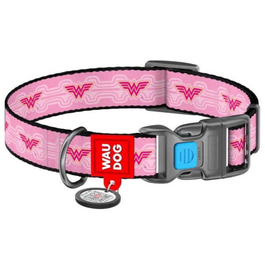 WONDER WOMAN 1" PLASTIC FASTEX 20MM X 24-40CM ΠΕΡΙΛΑΙΜΙΑ