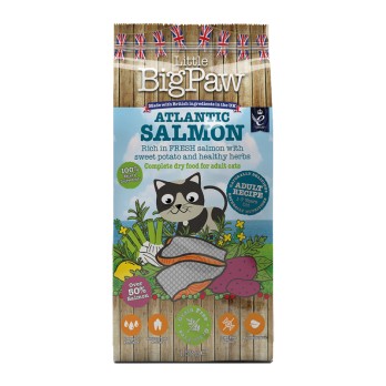 LittleBigPaw DryCat Adult Atlantic Salmon 1,5kg