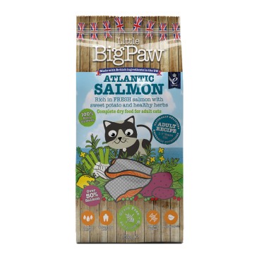 LittleBigPaw DryCat Adult Atlantic Salmon 1,5kg