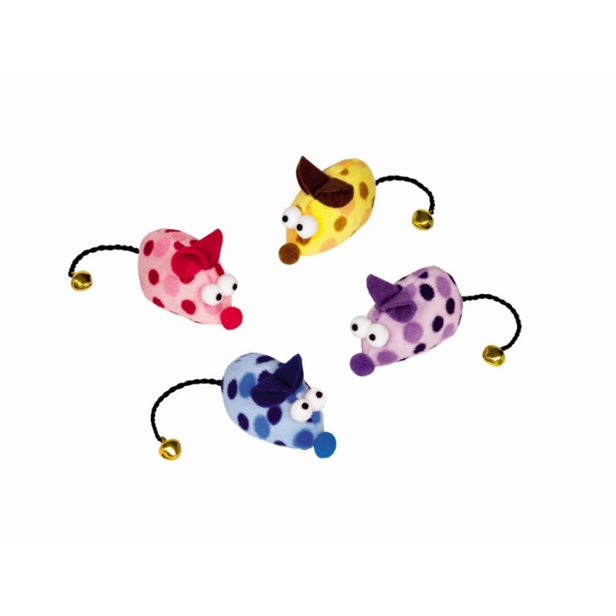 NOBBY - SET - ΛΟΥΤΡΙΝΟ MOUSE W/ CATNIP 6,5CM ΝΟΒΒΥ