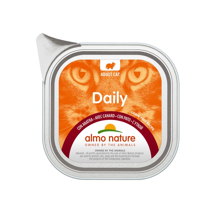 ALMO PFC DAILY Δίσκος 100gr με ΠΑΠΙΑ ALMO NATURE