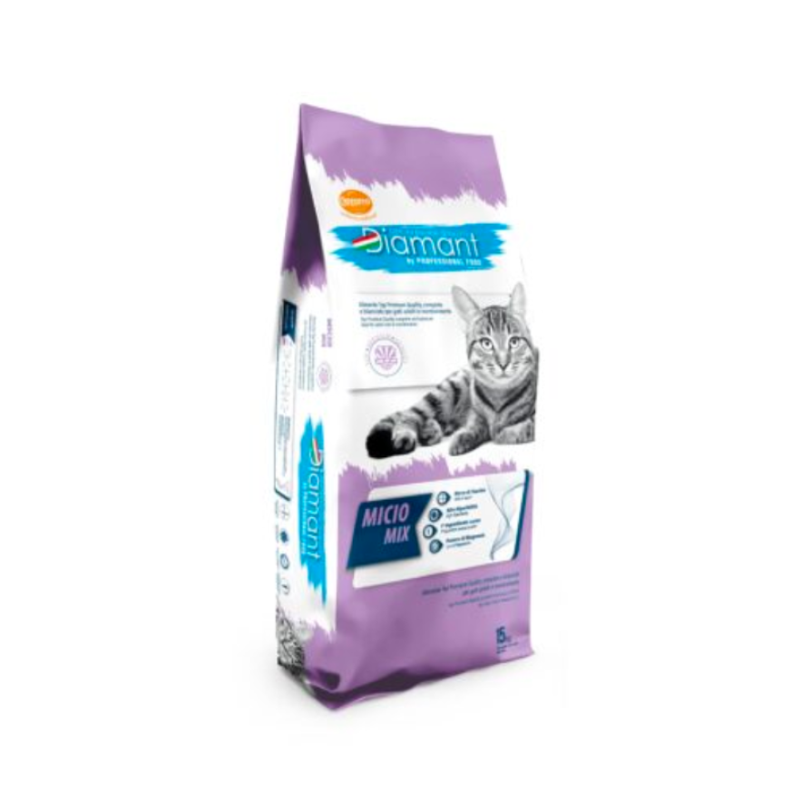 CAT DIAMANT PREMIUM MICIO MIX 15Kg DIAMANT