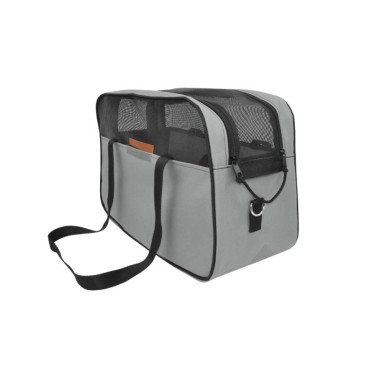 WOOF Τσάντα Μεταφοράς "sac de voyage" ΓΚΡΙ ΑΝΟΙΧΤΟ Νο1 18x43x30cm