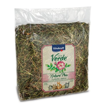 VITAKRAFT Vita Verde Nature Plus Hay με άγριο τριαντάφυλλο 500gr