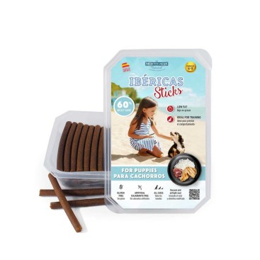 STICKS IBERICAS Hμίυγρα σε ταπεράκι για Κουτάβια 27τ/350gr