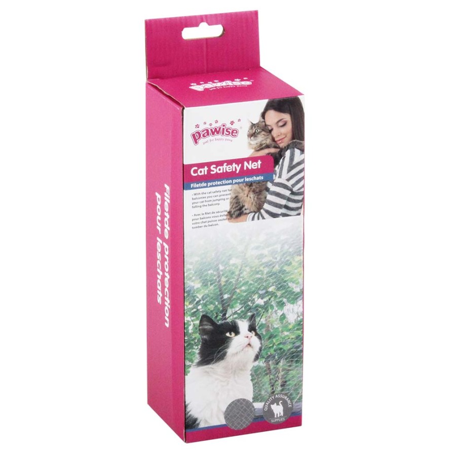 PW Δίχτυ Ασφαλείας Μπαλκονιού Διάφανο 6x3m PAWISE