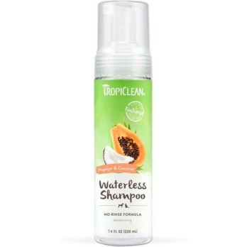 TROPICLEAN Waterless Shampoo Nourishing Παπάγια & Καρύδα 220ml