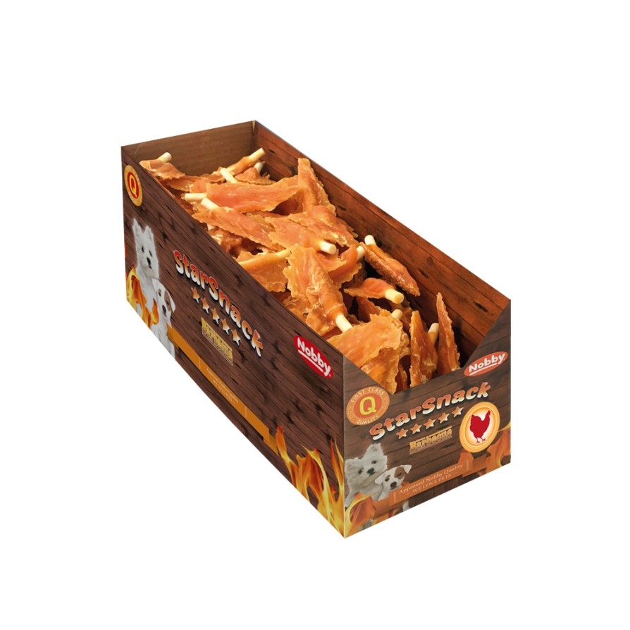 NOBBY-DISPLAY SNACK BBQ mini Chicken Stick NOBBY