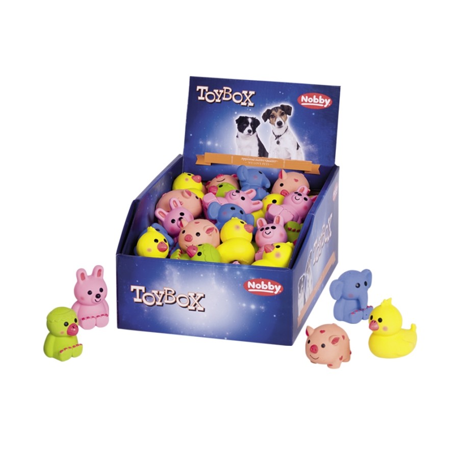 NOBBY-DISPLAY-Latex mini animals, 50pcs mixed LATEX