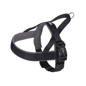 NOBBY ΝΟΡΒΗΓΙΚΟ ΕΠΙΣΤΗΘΙΟ CLASSIC PRENO BLACK-GREY L:50-64cm+42cm, W:25/35mm