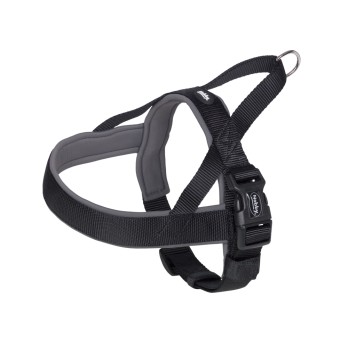 NOBBY ΝΟΡΒΗΓΙΚΟ ΕΠΙΣΤΗΘΙΟ CLASSIC PRENO BLACK-GREY L:68-85cm+54cm, W:40/45cm