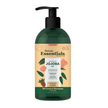 TROPICLEAN ESSENTIALS Jojoba Oil Shampoo Oil Control 473ml