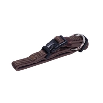 NOBBY ΠΕΡΙΛΑΙΜΙΟ CLASSIC PRENO BROWN-BROWN L:50-65cm, W:25/35mm