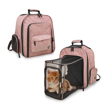 FO ΤΣΑΝΤΑ ΜΕΤΑΦΟΡΑΣ BACKPACK ΡΟΕΚΤΑΣΙΜΗ ΡΟΖ *προς Κ*