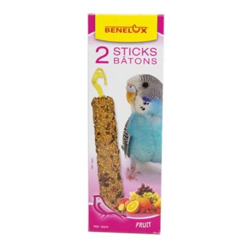 BENELUX STICKS για Μικρά Παπαγαλάκια με Φρούτα 2sticks *προς Κ*
