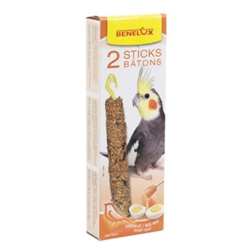BENELUX STICKS για Μεσαίους Παπαγάλους με Μέλι & Αυγό 2sticks *προς Κ*