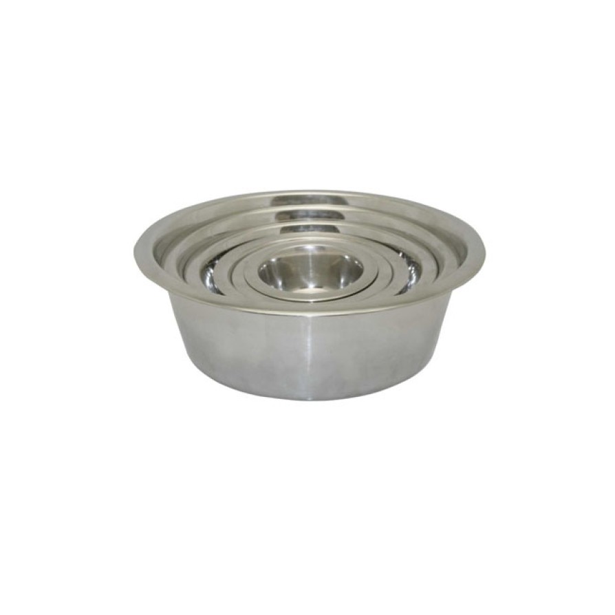STAINLESS STEEL PET BOWL 29CM/11,5'' HAPPYPET