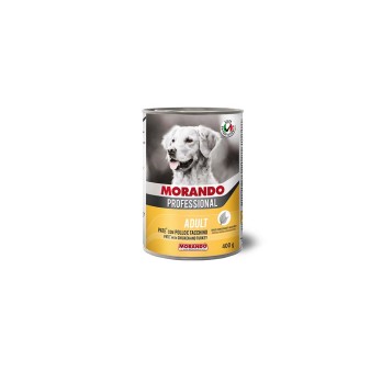 MORANDO PROFESSIONAL DOG PATE με Κοτόπουλο & Γαλοπούλα 400gr