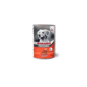 MORANDO PROFESSIONAL DOG PATE με Σολομό 400gr