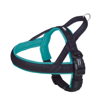 NOBBY ΝΟΡΒΗΓΙΚΟ ΕΠΙΣΤΗΘΙΟ MESH PRENO TURQUOISE L:38-50cm+36cm, W:20/25mm