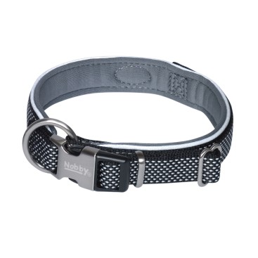 NOBBY LUXURY ΠΕΡΙΛΑΙΜΙΟ CLASSIC PRENO ROYAL BLACK L:38-47cm, W:20/25mm