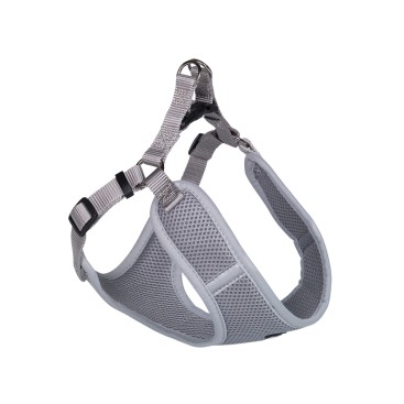 NOBBY ΕΠΙΣΤΗΘΙΟ MESH REFLECT GREY W:25mm, L:69-83cm+66cm