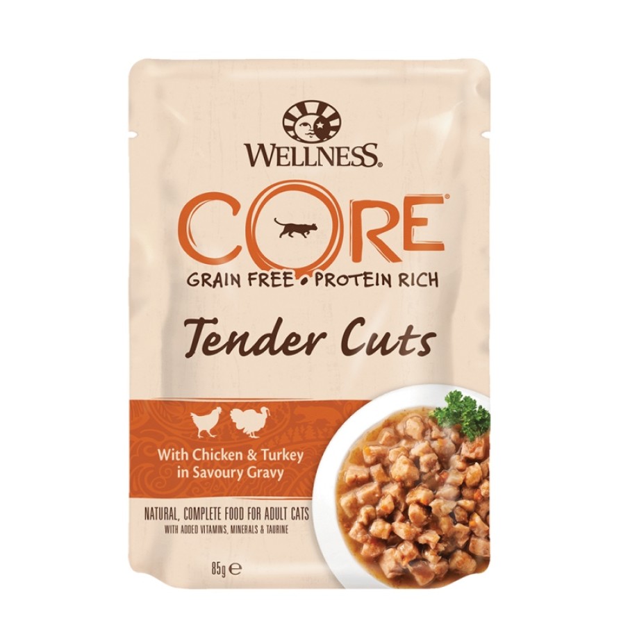 CORE WC Tender Fillets Chicken & Turkey 85gr CORE
