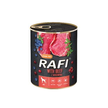 RAFI ADULT ΠΑΤΕ ΒΟΔΙΝΟ με BLUEBERRY & CRANBERRY 800gr