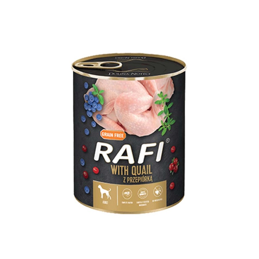 RAFI ADULT ΠΑΤΕ ΟΡΤΥΚΙ, BLUEBERRY & CRANBERRY 800GR RAFI