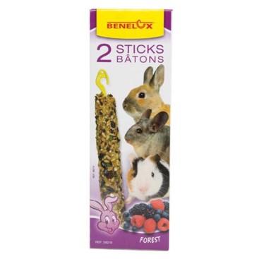 BENELUX STICKS για Τρωκτικά με Φρούτα του Δάσους 2sticks *προς Κ*