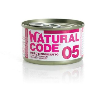 Natural Code Adult Κοτόπουλο & Ζαμπόν 85gr