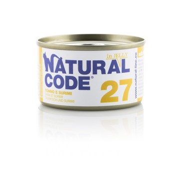 Natural Code Adult Τόνο & Σουρίμι 85gr