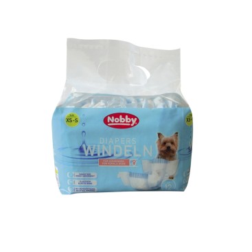 NOBBY-DAIPERS Female Dogs x12 XS-S 20-28cm