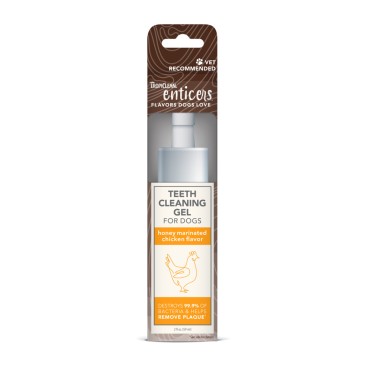 TROPICLEAN ENTICERS Teeth Cleaning Gel Honey Marinated Chicken 59ML