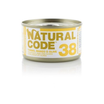 Natural Code Adult Τόνο, Μοσχάρι & Ελιές 85gr