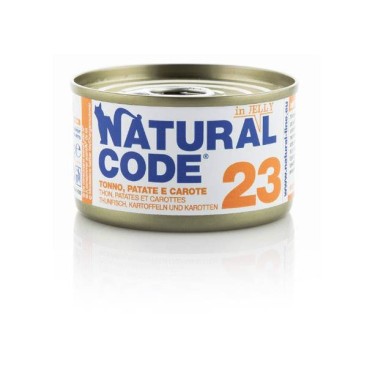 Natural Code Adult Τόνο, Πατάτα & Καρότο 85gr